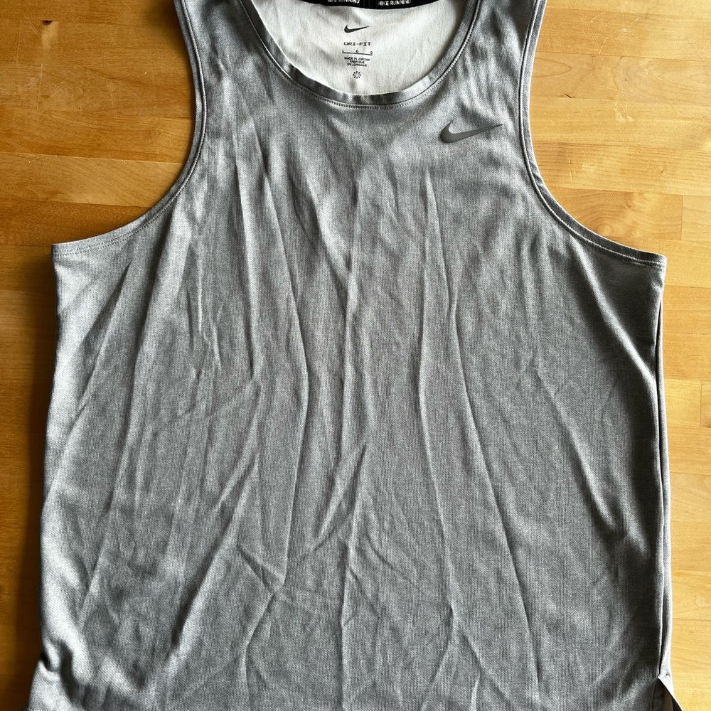 Nike Miler | Dri-FIT Gray Running Tank